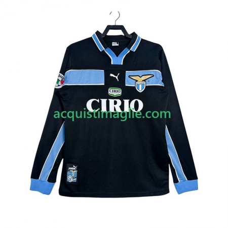 Divisa di Calcio SS Lazio 1999 Retro Trasferta 1998 Manica Lunga